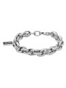Diesel Bracciale in acciaio massiccio DX1514040 unisex