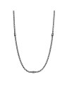 Brosway Elegante collana da uomo in acciaio nero Ink BIK05 uomo