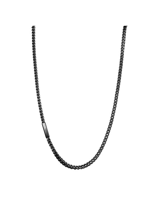Brosway Collana da uomo in acciaio nero Ink BIK08 uomo