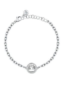 Morellato Elegante bracciale in acciaio con talismani dell'Albero della Vita SAQE44 donna