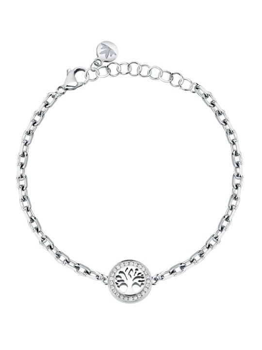Morellato Elegante bracciale in acciaio con talismani dell'Albero della Vita SAQE44 donna