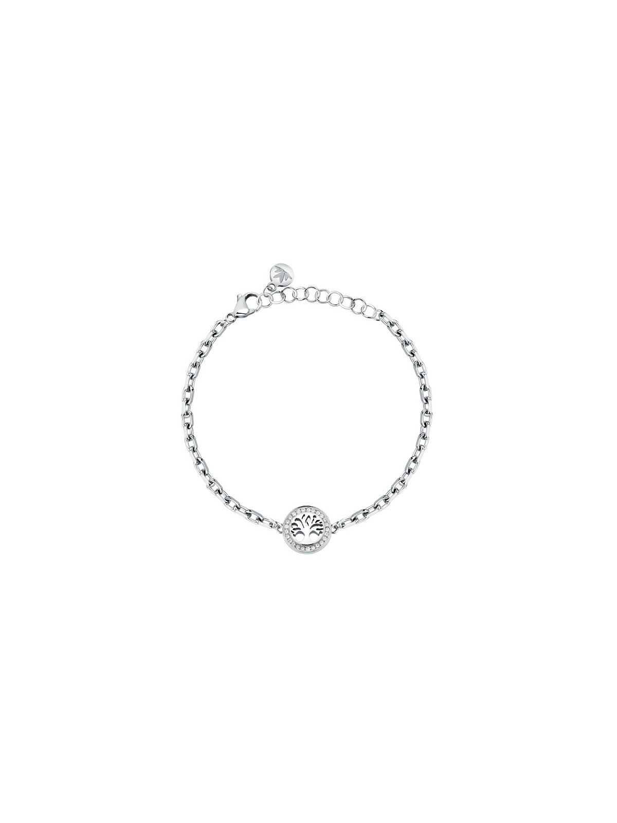 Morellato Elegante bracciale in acciaio con talismani dell'Albero della Vita SAQE44 donna