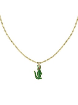 Lacoste Elegante collana in acciaio placcato oro Arthor 2040229 uomo