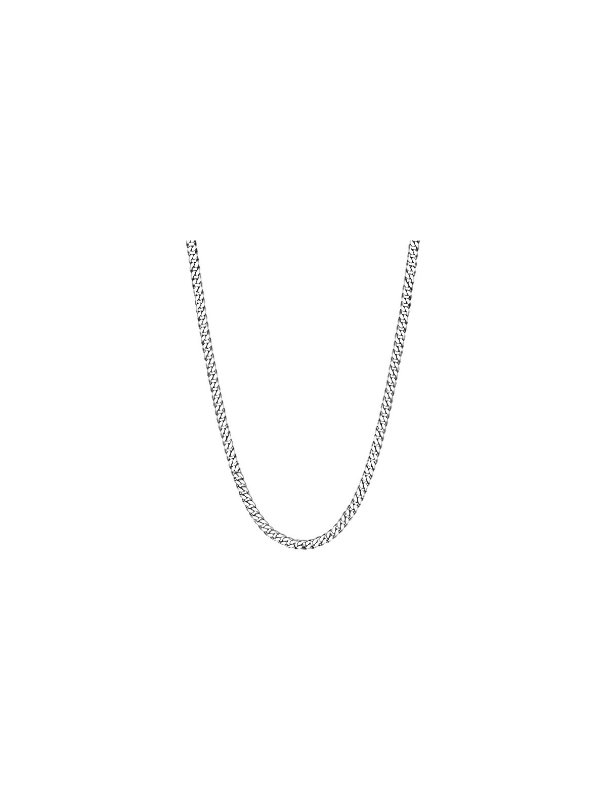 S'Agapõ Collana da uomo Armor Ripple SRP22 in acciaio uomo