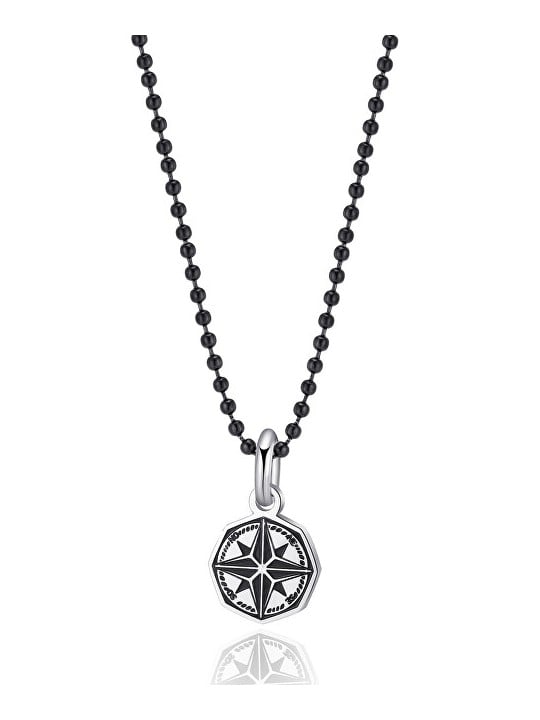 S'Agapõ Collana da uomo con perline Compass Charisma SHS06 uomo