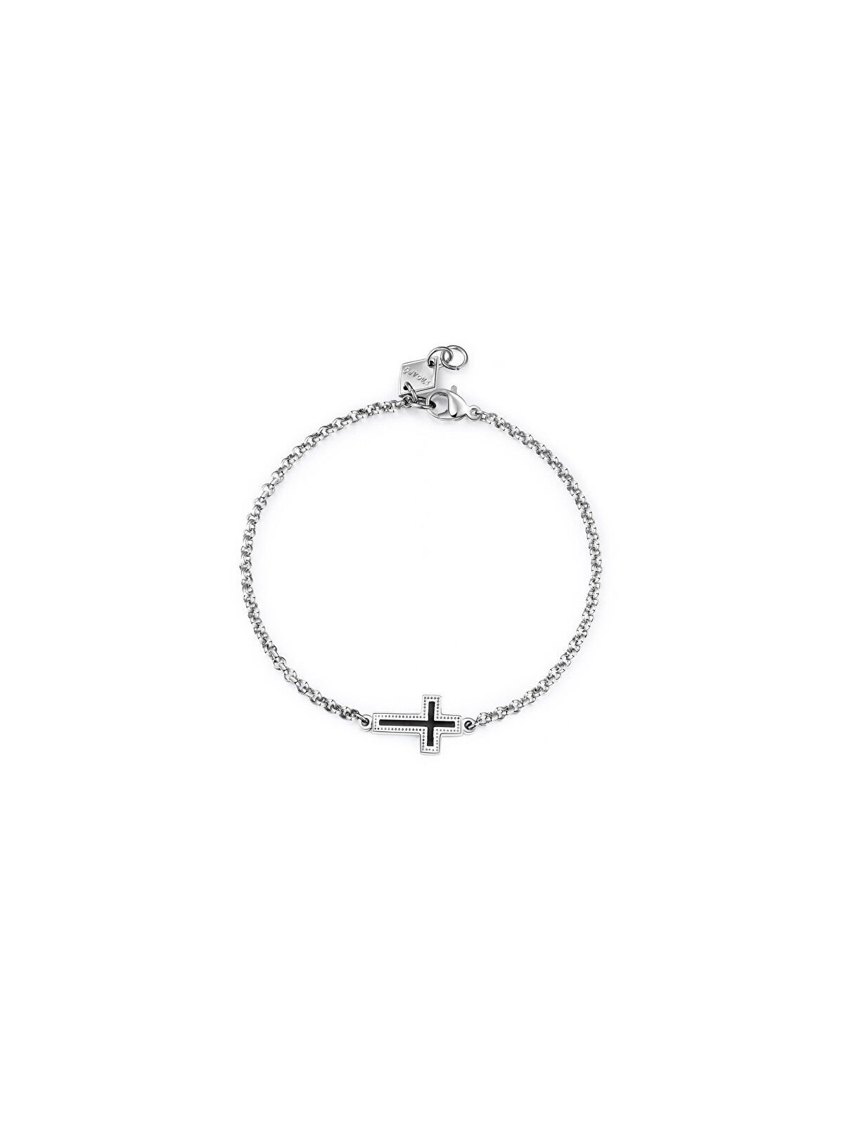 S'Agapõ Bracciale da uomo senza tempo Cross Charisma SHS11 uomo