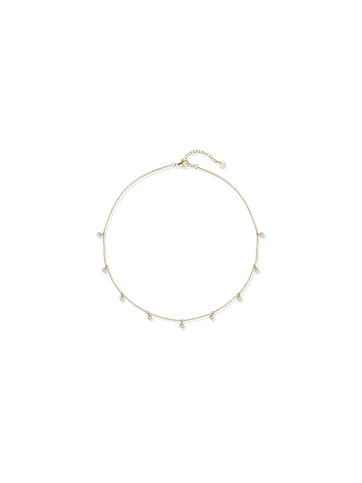 Liu Jo Collana intramontabile placcata in oro con cristalli LJ2840 donna