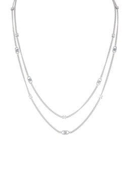 Liu Jo Elegante collana in acciaio con cristalli LJ2900 donna