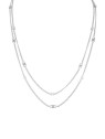 Liu Jo Elegante collana in acciaio con cristalli LJ2900 donna