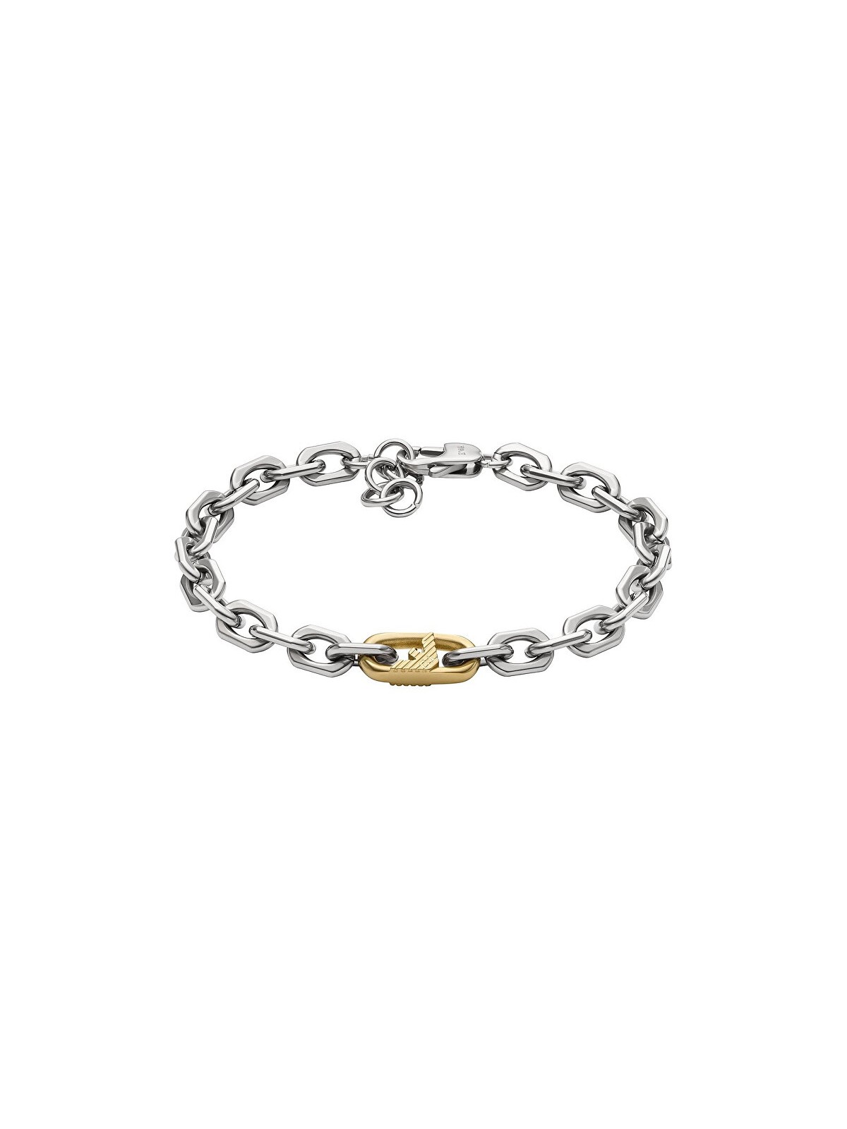 Emporio Armani Bracciale da uomo in acciaio bicolore EGS3148040 uomo