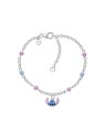 Disney Braccialetto in argento abbinato Stitch Mini BS00101SL-47.CS bambino