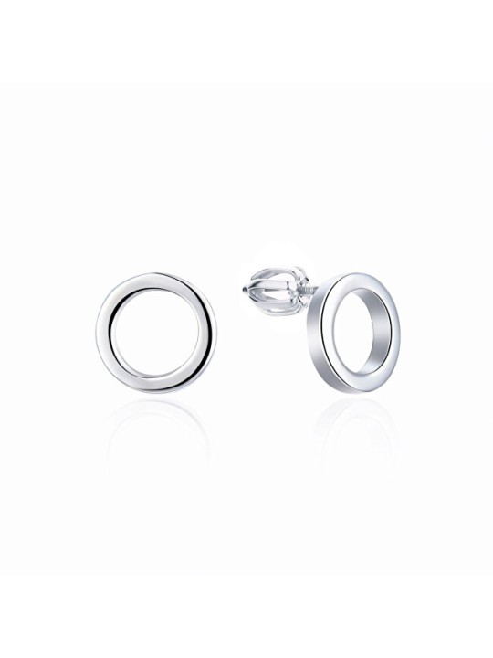 MOISS Orecchini minimalisti in argento con pietre Anelli E0004433 donna