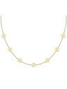 La Petite Story Collana da donna placcata in oro con quadrifogli dell'amicizia LPS10ARR109 donna