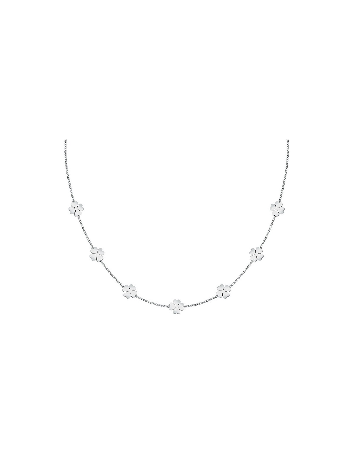 La Petite Story Collana da donna in acciaio con quadrifogli Friendship LPS10ARR110 donna