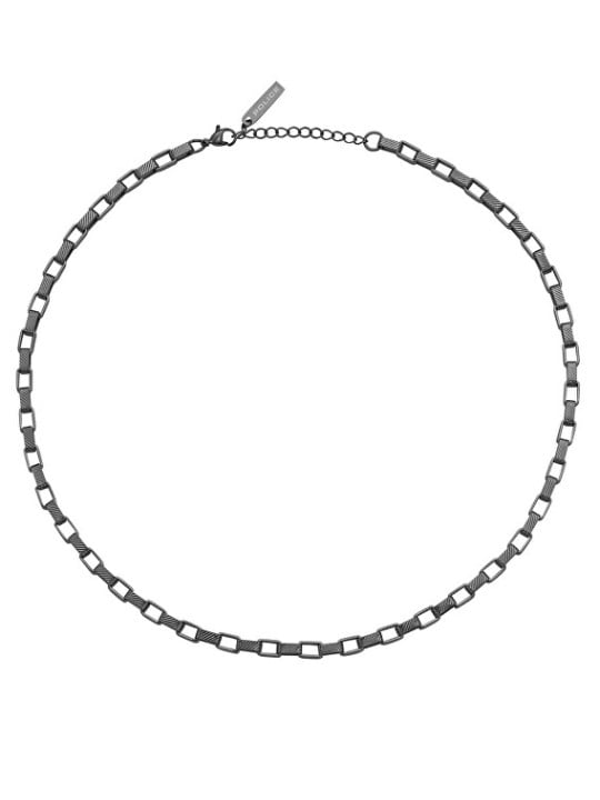 Police Collana in acciaio alla moda Player PEAGN0041803 uomo