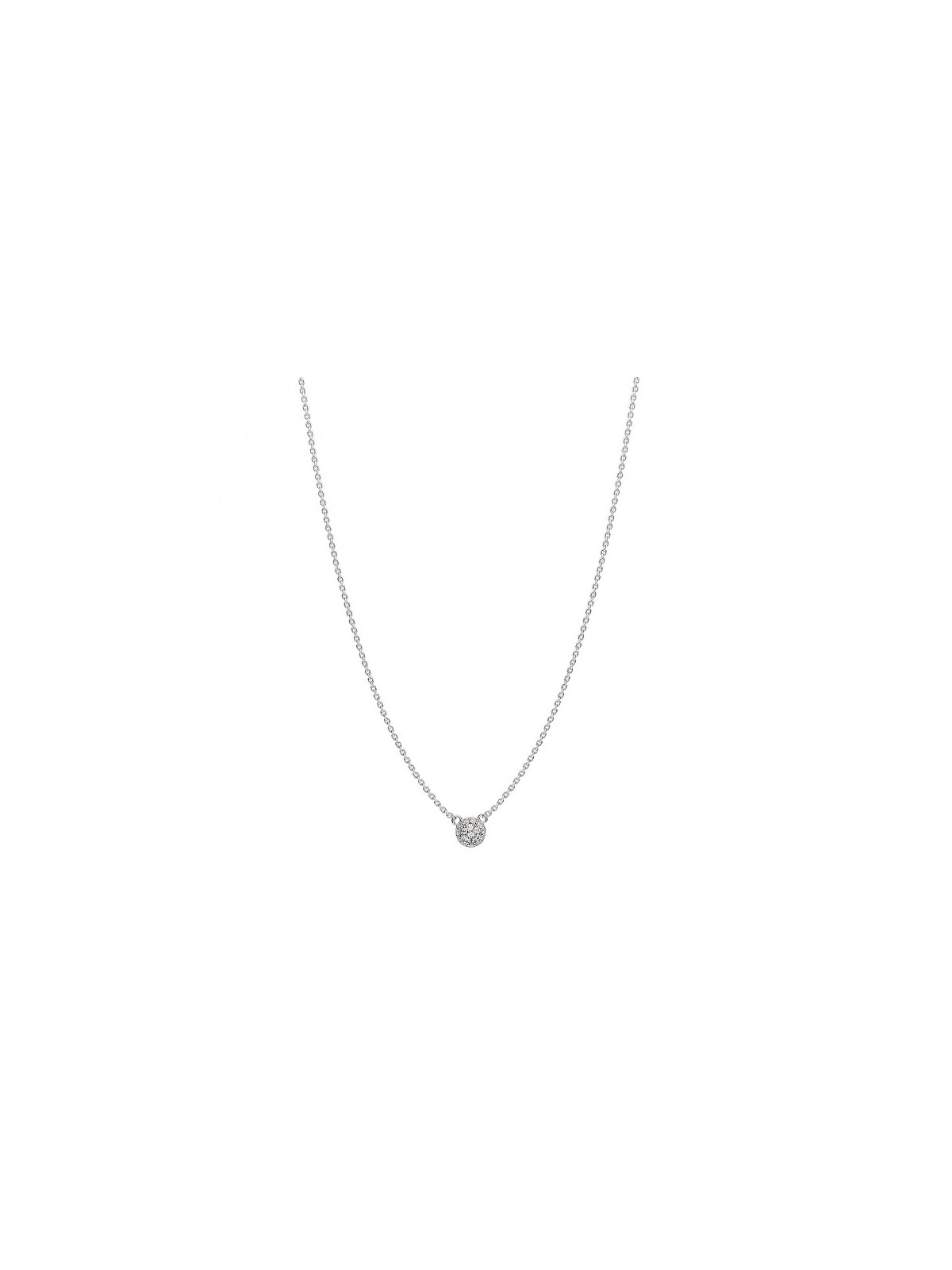 Rosato Collana minimalista in argento Bianca RZBI54 donna