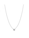 Rosato Collana minimalista in argento Bianca RZBI54 donna