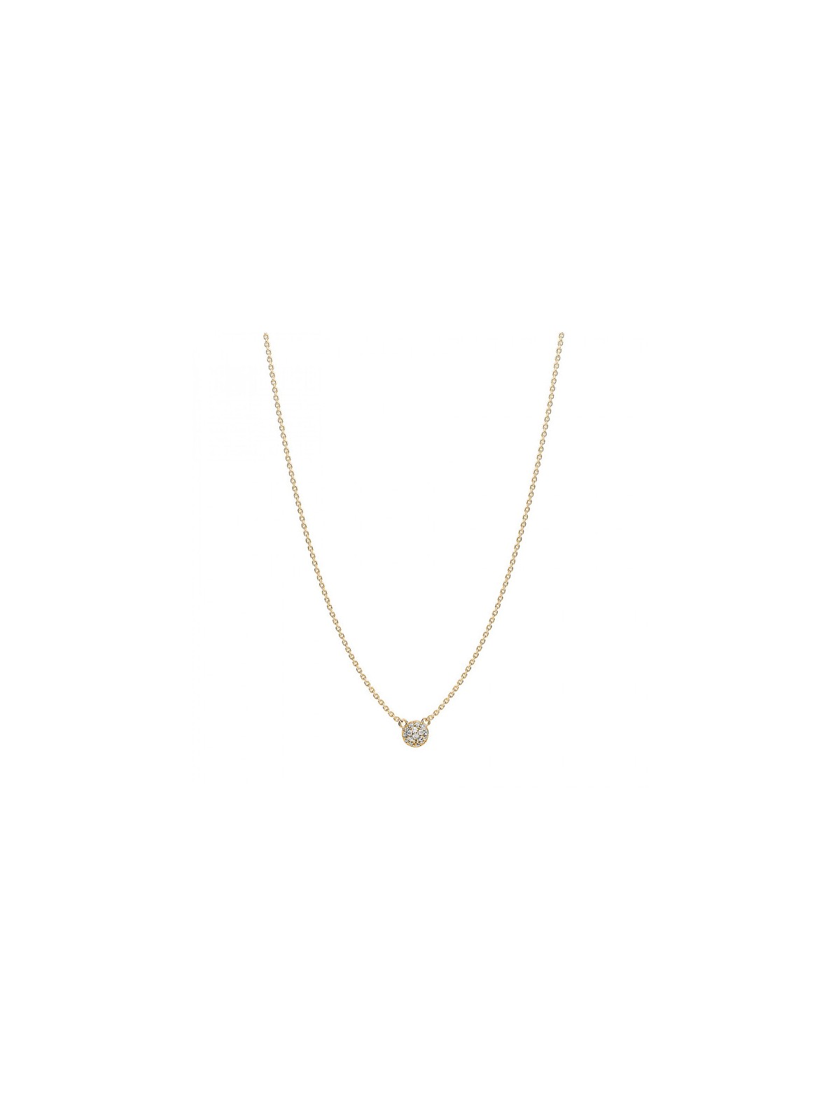 Rosato Collana minimalista placcata oro Bianca RZBI55 donna