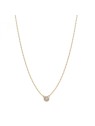 Rosato Collana minimalista placcata oro Bianca RZBI55 donna