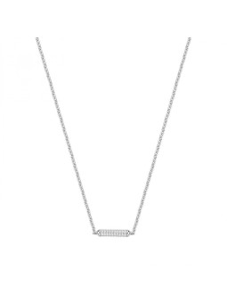 Rosato Collana in argento con zirconi cubici Bianca RZBI56 donna
