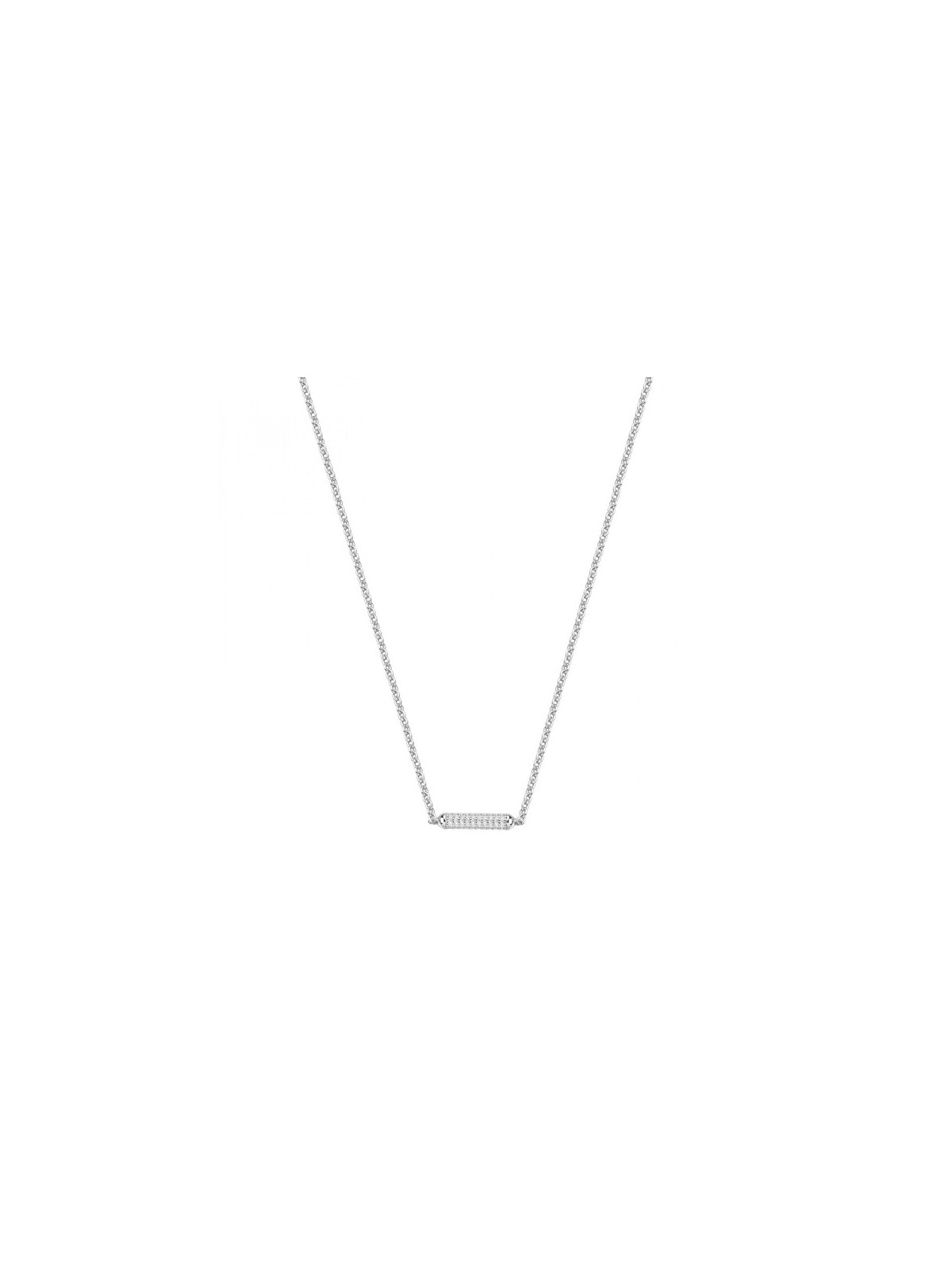 Rosato Collana in argento con zirconi cubici Bianca RZBI56 donna