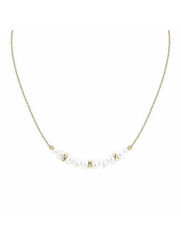 Morellato Bellissima collana placcata oro con perle d'acqua dolce Perla SXU43 donna