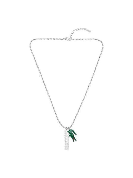 Lacoste Collana in acciaio alla moda Umpire 2040487 uomo