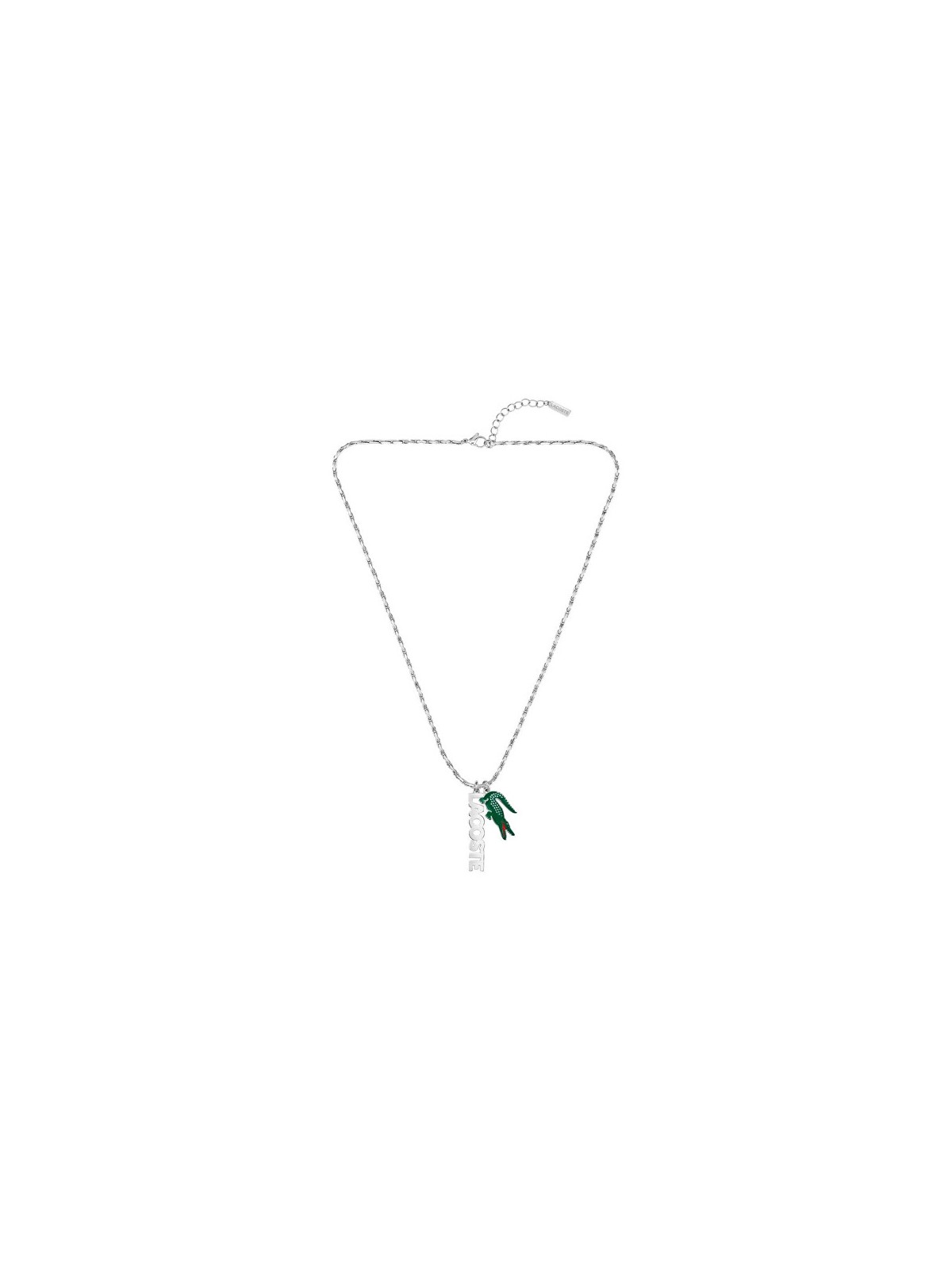 Lacoste Collana in acciaio alla moda Umpire 2040487 uomo