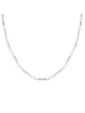 Rosefield Collana di lusso in acciaio con cristalli, modello graduato JNGCS-J1019 donna
