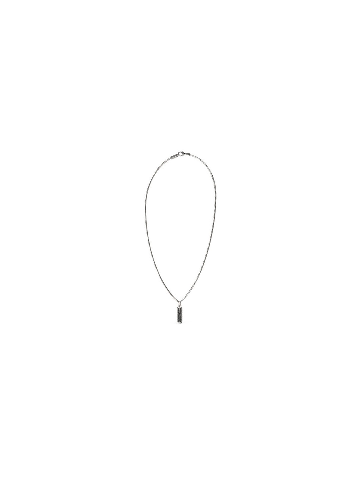 Guess Collana da uomo in acciaio con nodo marinaresco JUMN05020JWSTBKT/U uomo