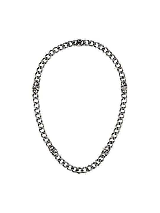 Hugo Boss Collana in acciaio distintiva da uomo Double B 1580744 uomo