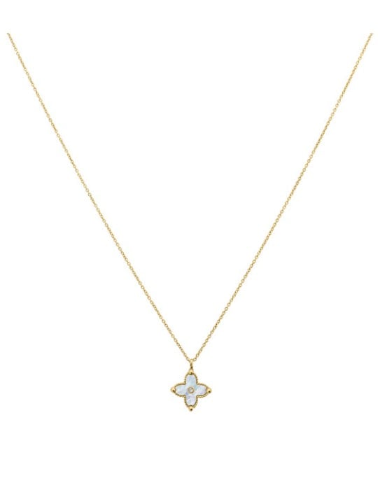 Pierre Lannier Incantevole collana da donna con rubino in madreperla BJ23A0201 donna