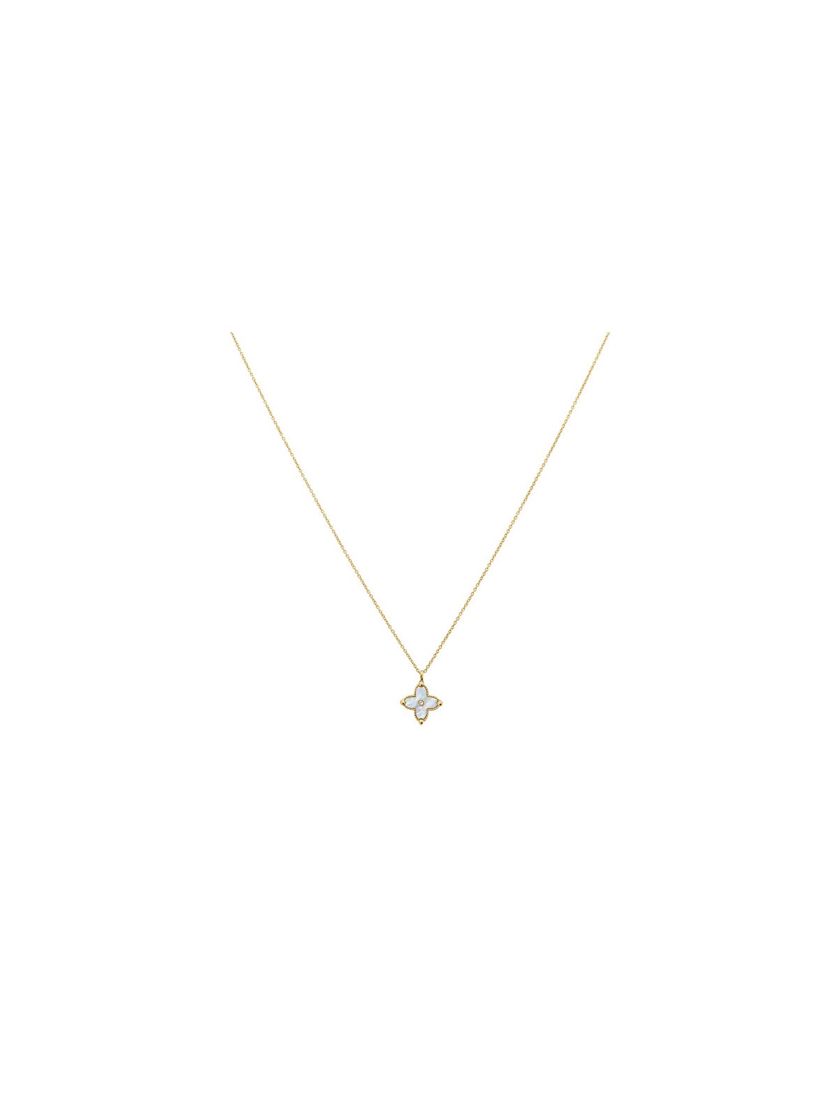 Pierre Lannier Incantevole collana da donna con rubino in madreperla BJ23A0201 donna