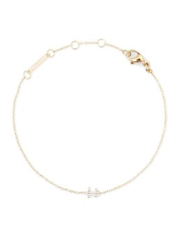 Daniel Wellington Bracciale a catena placcato oro Sagittario con cristalli Zodiaco DW00400915 donna