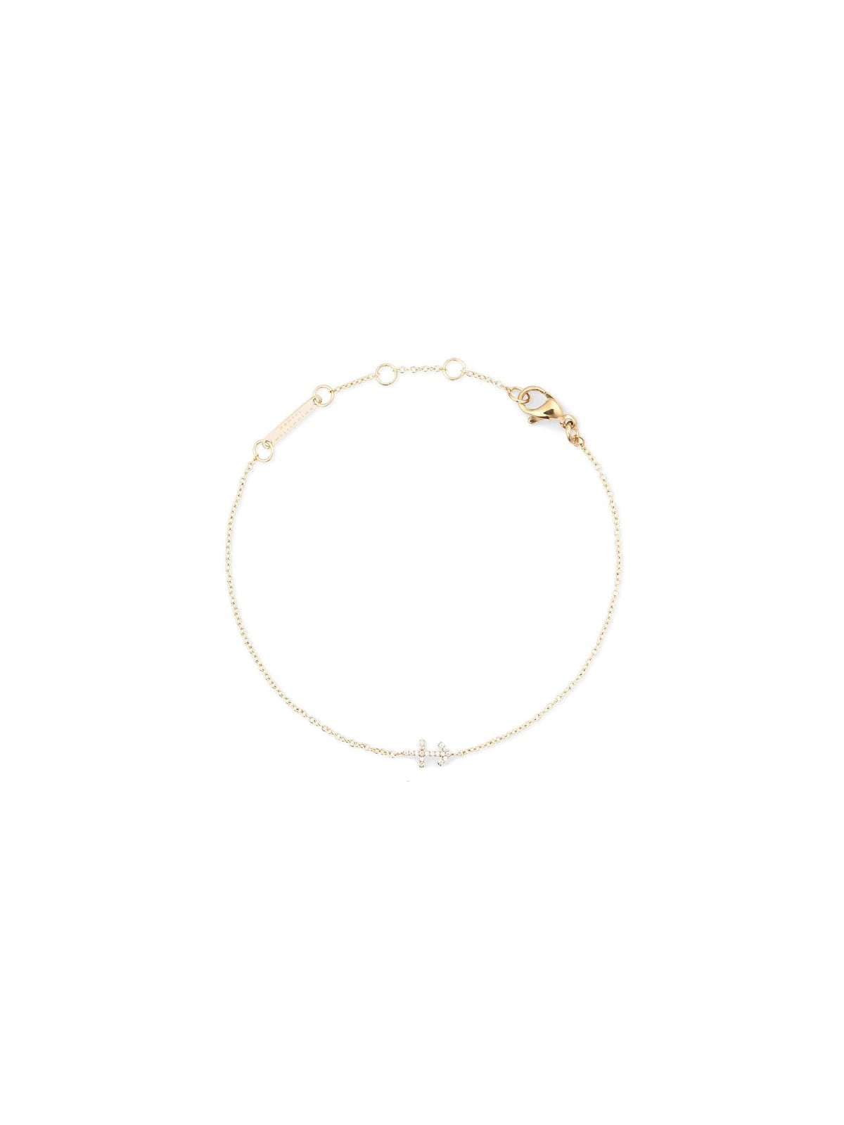 Daniel Wellington Bracciale a catena placcato oro Sagittario con cristalli Zodiaco DW00400915 donna