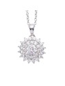 Oliver Weber Collana con allori scintillanti 12450 catena, pendente donna