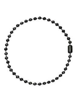 BREIL Collana originale con perline in acciaio a bolla TJ3669 uomo