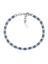 Amen Bracciale da uomo con perline in acciaio ACBR1315 uomo