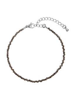 Evolution Group Bracciale con perline e spinello grigio 43055.3 Spinello grigio donna