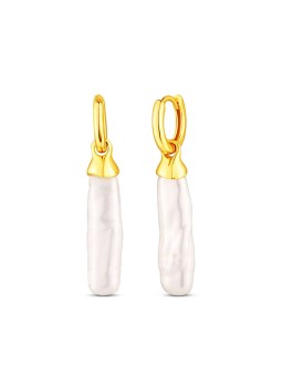 JwL Luxury Pearls Orecchini pendenti placcati oro con perla d'acqua dolce 2 in 1 JL0855 donna