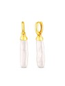 JwL Luxury Pearls Orecchini pendenti placcati oro con perla d'acqua dolce 2 in 1 JL0855 donna
