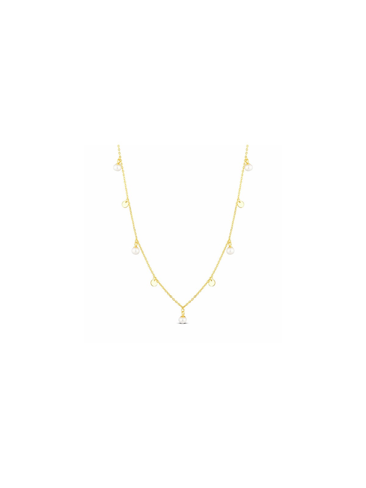 JwL Luxury Pearls Collana delicata con pendenti di perle JL0861 donna