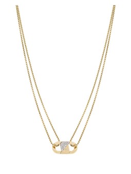 Emporio Armani Elegante collana da uomo con cristalli EGS3174710 uomo