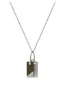 Emporio Armani Collana in acciaio abbinata per uomo EGS3179040 uomo