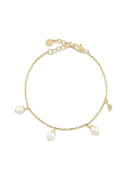 Emporio Armani Bracciale alla moda placcato oro con perline EGS3198710 donna