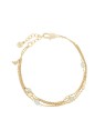 Emporio Armani Bracciale triplo placcato oro con avventurina EGS3226710 donna