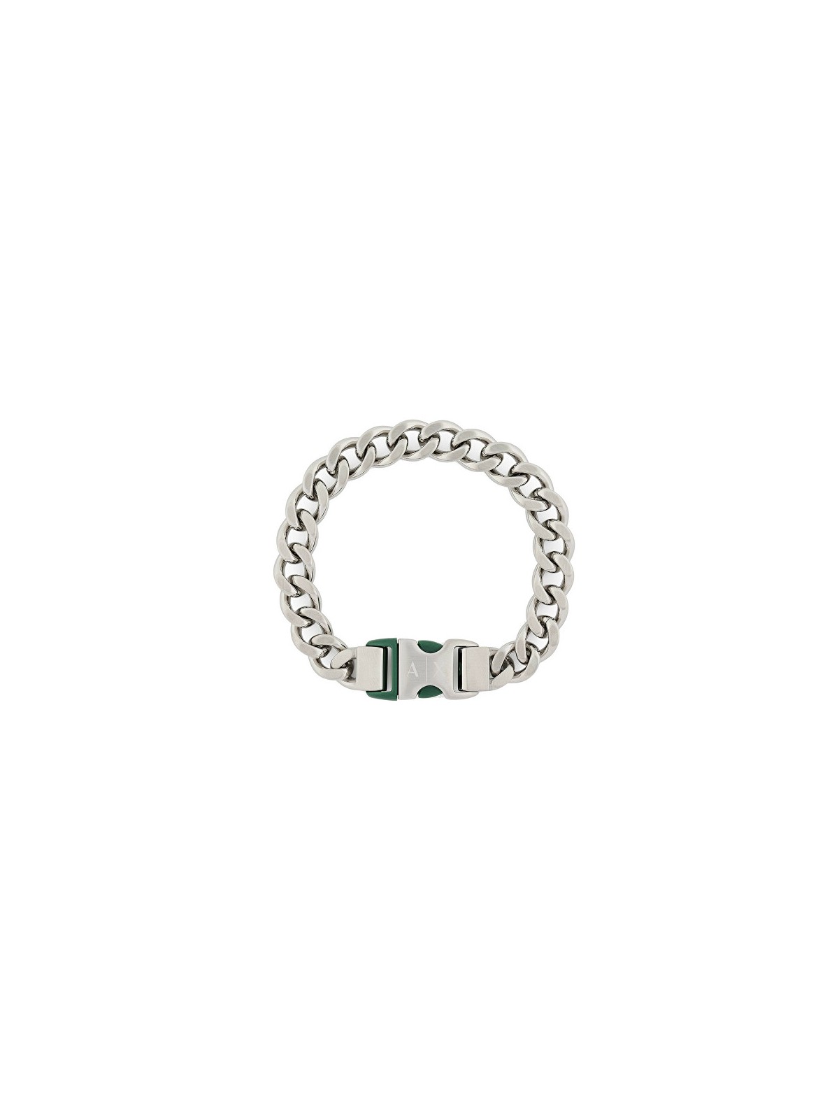 Armani Exchange Elegante bracciale da uomo in acciaio AXG0154040 uomo