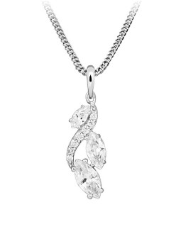 Silver Cat Collana in argento con zirconi cubici Classics SC594 catena, pendente donna