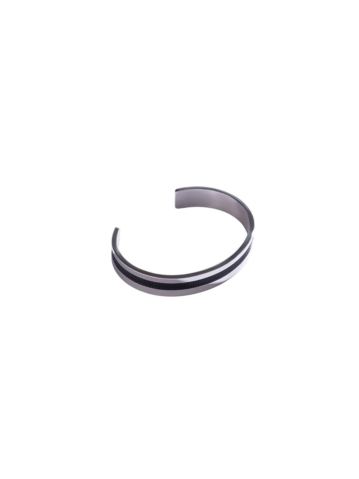 Marc Malone Bracciale da uomo aperto in acciaio MCGB5003SB uomo