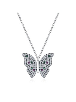 MOISS Collana da donna in argento con farfalla N0000528 donna